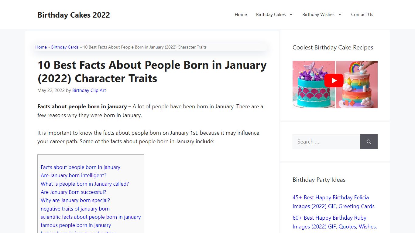 10 Best Facts About People Born in January (2022) Character Traits